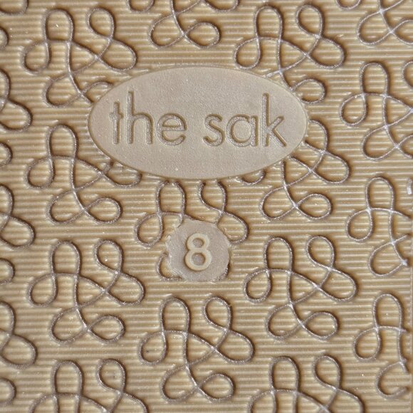 NWOT The Sak Bolinas Crochet Clogs Wood Beads Boho Size 8 - Picture 6 of 8